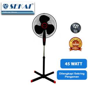 SEKAI Kipas Angin Berdiri / Stand Fan 16 Inch - SFN 1620
