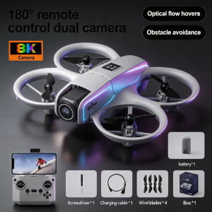 Drone 4K HD Drone Camera Wifi Remote Control obstacle avoidance Portable Foldable mini Drone Wide Angle 3D Pin/Flip Holding WiFi Fpv Drone Height Hold Rc Quadcopter