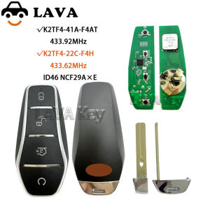 LAVA K2TF4-41A-F4AT K2TF4-22C-F4H433.92/43362MHZ ID46 NCF29A × E ชิปสมาร์ทคีย์สำหรับ BYD Dolphin Qin PLUS DM-i Qin PLUS EV