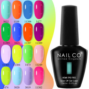 NAILCO TPO FREE HEMA Gel Nail Polish Top Base Vernis Semi Permanent UV Gel Varnish Nails Art Gel Varnish Manicure Gel Nagellak