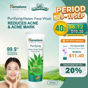 Himalaya Acne Face Wash Neem 100ml | Herbal Care for Soothing & Moisturizing Skin