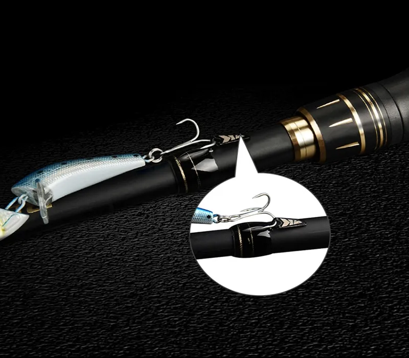 KastKing Blackhawk II Carbon Spinning Casting Rod M, MH Điện Siêu Nhẹ  Telescopic Fishing Rod 2.03M, 2.16M, 2.21M, 2.28M