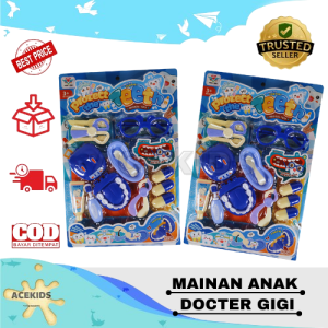 Mainan Anak Peran Peralatan Dokter Gigi Set Edukasi Acekids -M564