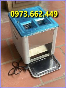Máy xắt mỡ thái thịt tươi sống thịt tái và chín 2 cỡ dao