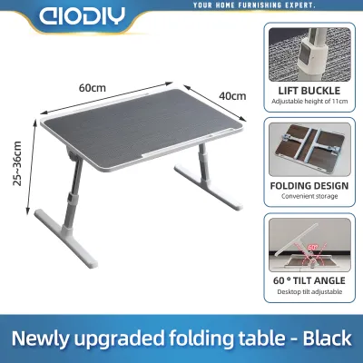 Foldable Laptop table/mini Desk Study Table Multiple Colors
