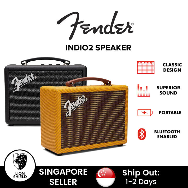 フェンダー　INDIO BLUETOOTH SPEAKER Fender Indio Bluetooth Speaker | The Music Zoo