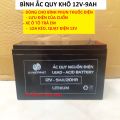 bình ắc quy khô 12v-10Ah,9Ah, bình ắc quy lắp cho bình bơm điện phun thuôc sâu,loa kéo,lưu cửa cuốn,ô tô trẻ em hàng mới. 