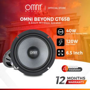 Audio kereta OMNI BEYOND GT Series GT65B 6.5" Midbass Speaker 120W 6.5inch Car Spiker Universal Audio Kereta Car Speaker