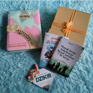 Al Quran Custom Nama - Al Quran Wanita AlQuran Hafalan Al Quran Terjemah Al Quran Tajwid Warna - Quran Cordoba Al Hufaz Muslimah Series - Alquran Custom Nama - Alquran Personal - Hampers Pernikahan Mahar Hantaran