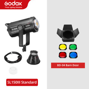 Godox SL150III SL-150W III LED Video Light 150W Bowens Mount Daylight Balanced 5600K 2.4G Wireless X Systemfor Interview
