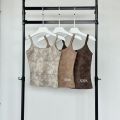Atipashop - FELLING TOP เสื้อสายเดี่ยว มัดย้อม ปักโลโก้ Atipa. 