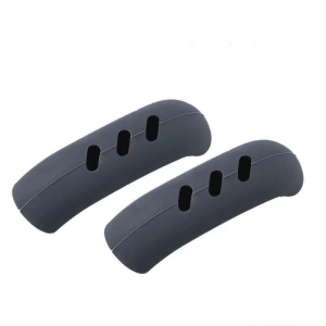 2pcs/set Anti-skid Pan Handle Cover Heat Resistant Protective Cover Pot Handle Holder Non Stick Cookware Silicone Holder Pot Clips