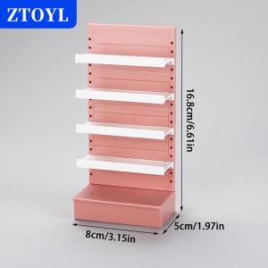 [COD]🔥🔥🔥ZTOYL 1 12 Dollhouse Supermarket Display Shelf Dollhouse Simulated Snack Cabinet Dolls House Miniature Furniture Accessories
