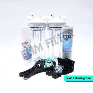 ELIM Filter - Paket Filter Air 2 Housing Nanotec 10 inch / Filter Air Ledeng