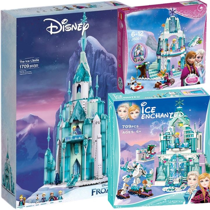 LEGO] Assemble le Gao Yisha ice colors magic princess castle girls