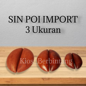 Sin Poi Sinpoi Kayu Import 3 Ukuran