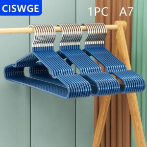 [COD] CISWGE AUTOPARTS Quần áo móc treo móc với rãnh cho phát sóng trẻ em dành cho người lớn kim loại đơn giản dày Non-Slip Dip nhựa Áo móc màu xanh lá cây