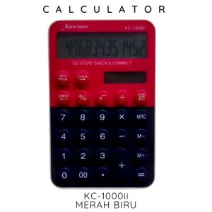 Kalkulator Mesin Hitung Kecil Kantor Dagang Sekolah 12 Digit 145cm X 9cm CT 1000II