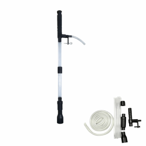 SAVIA Detachable Aquarium Water Changer Manual Powerful Suction Gravel Cleaner Sand Gravel Cleaner Extension Tube Fish Tank Vacuum Cleaner Fish Tank