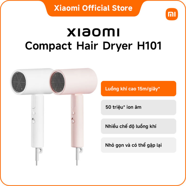 Xiaomi Compact Hair Dryer H101 | Luồng khí cao 15m/giây* | 50 triệu ...