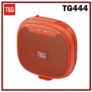 T&G TG444 TWS Loud Bass Portable Wireless Mini Bluetooth V5.4 IPX6 Waterproof Cycling Speaker with Holder