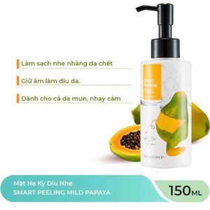 Gel tẩy da chết đu đủ SMART PEELING Mild Papaya The Face Shop (150ml)