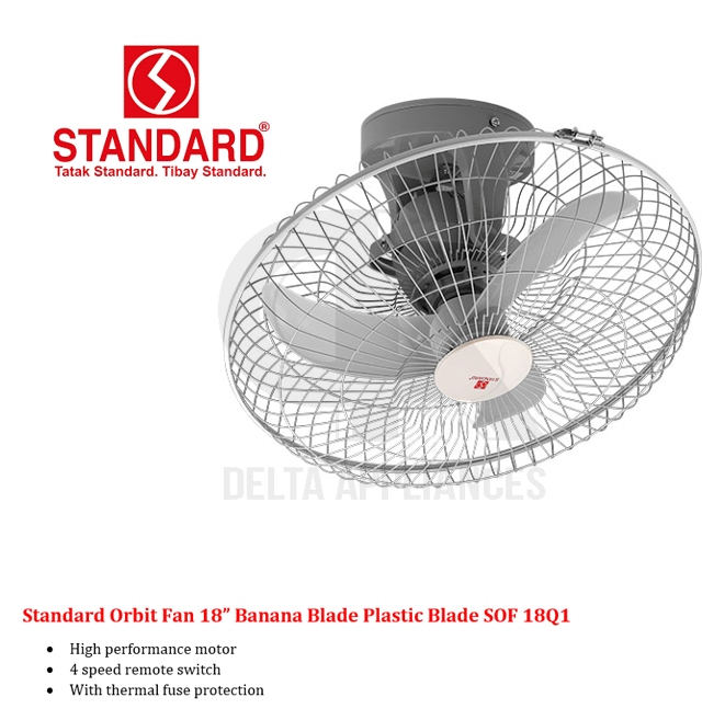 Standard SOF 18Q1 Orbit Fan 18" Lazada PH