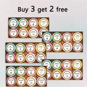 Aromantic Shower Steamers Aromatherapy Bath Steamer Essential Oil Shower Tablet 30g x 8pcs Mother Day Gift Ideas