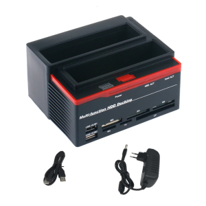 IDE đôi bay khay đặt Ổ đĩa cứng ing trạm USB3.0 khay đặt Ổ đĩa cứng Reader cho 2.5in và 3.5inch Đĩa rắn bao vây