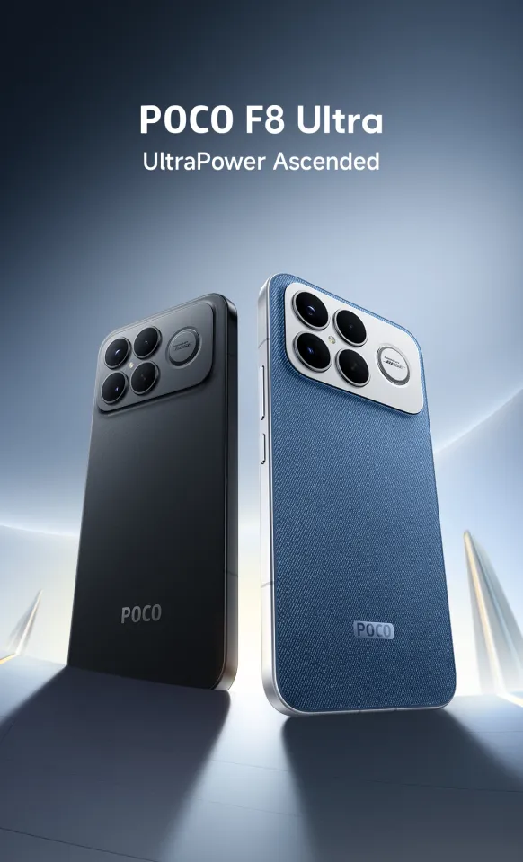 New POCO F8 Ultra Smartphone | 12GB+256GB/16GB+512GB, Snapdragon