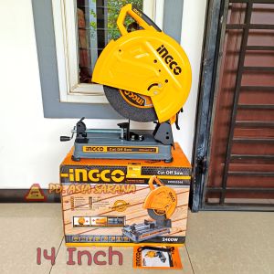 Cut Off Saw Machine 14" Inch INGCO COS35568 Mesin Cutting Wheel Besi