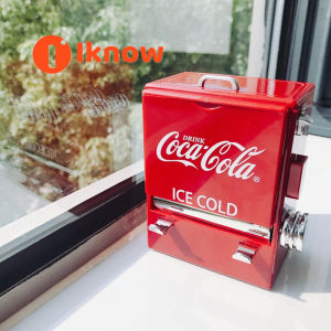 I know American Tablecraft creative cola toothpick box vending machine restaurant cute shape pressing toothpick box