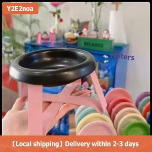 【Local shipping】 New Spine Protection Pet Bowl High Feet Neck Protection Cat Bowl With Stand Pet Food Bowl Pet Supplies