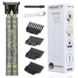 Pencukur Elektrik Boleh Dicas Semula | Professional Electric Hair Trimmer Clipper Cutting Machine | Rechargeable Mustache Shaver Machine