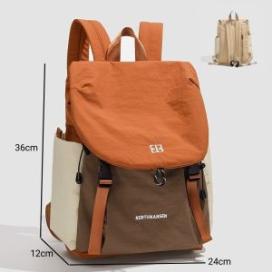 Ayuqi® Lightweight Backpack Large Capacity Women Backpack Leisure Travel Bag Water-repellent 13 14 Laptop Backpack