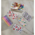 HeadLoop Face Mask Flower Mask /Flora Mask/Mask Bunga 50 pcs Tudung & Hijab Head Loop Disposable Topeng Muka Tali. 