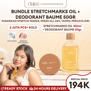 Ciara Stretcmark Treatment Oil X Natural Deodorant 50Gr