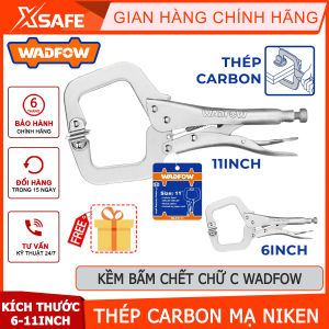 Bộ 3 kềm bấm chết WADFOW WLP5703 gồm kềm bấm khóa hàm kềm khóa mũi dài kềm khóa hàm congchính hãng