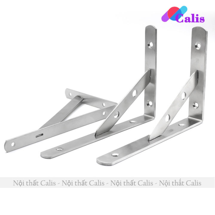 Ke Pát Đỡ Kệ Gắn Tường chữ L Cố Định Chịu Lực Inox PGT-03 | Lazada.vn