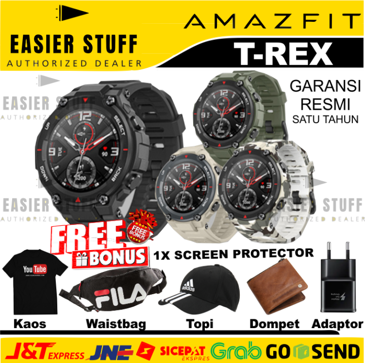 AMAZFIT T REX TREX T-REX Garansi Resmi Original Military Grade
