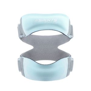 SOULLOV แผ่นซิลิโคนคู่ สนับเข่าสำหรับสะบ้า ปรับได้ แรงดัน สายรัดรองรับเอ็น ปกป้องวงดนตรี โปรเฟสชันแนล ปลอกหุ้มเข่า สำหรับผู้ชายและผู้หญิง