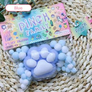 Cute Plush Cat Paw Squeeze Toy Slow Rebound Squishy Toys For Girls Gift For Kids