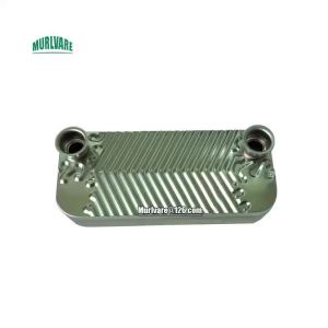 Gas Boilers Spare Part Secondary Heat Exchange Plate Heat Exchanger For Daewoo Gas Wall Hanging Furnace Replacement