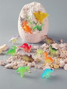 Childrens Educational Archaeological Excavation Dinosaur Egg Toy DIY Luminous Dinosaur Childrens Treasure Digging Toy