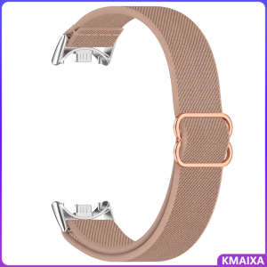 Nylon Elastic Strap for XiaoMi Band 10 9 8 NFC Sport Soft Belt Adjustable Replacement Wristband Comfortable Bracelet Tali Jam Tangan Smartwatch for Mi Band 8 9 10 Accessories