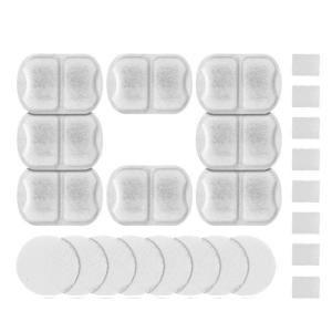 Pet Water Fountain Sponge Set For 7L Stainless Steel Cats Drinking Dispenser Safe Nonwoven Fabric Safe