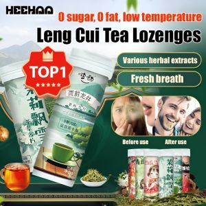 Tea lozenges Tea-flavored chewing tablets Peach Jasmine tea lozenges Cool tea flavored chewable tablets Low-temperature energizing tea tablets