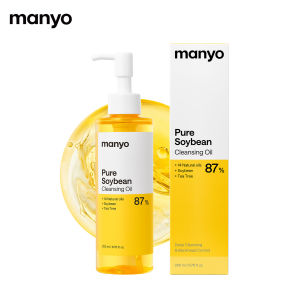 manyo NEW Pure Soybean Cleansing Oil 200ml [Thick Cushiony Texture Nourishing & Hydrating Oil]