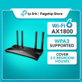 TP-Link Onemesh Archer AX23 - AX1800 Dual-Band Wi-Fi 6 Gigabit Wireless Wifi AX Router For UniFi/Maxis/Time Fiber  (Onemesh Solution with RE605X). 