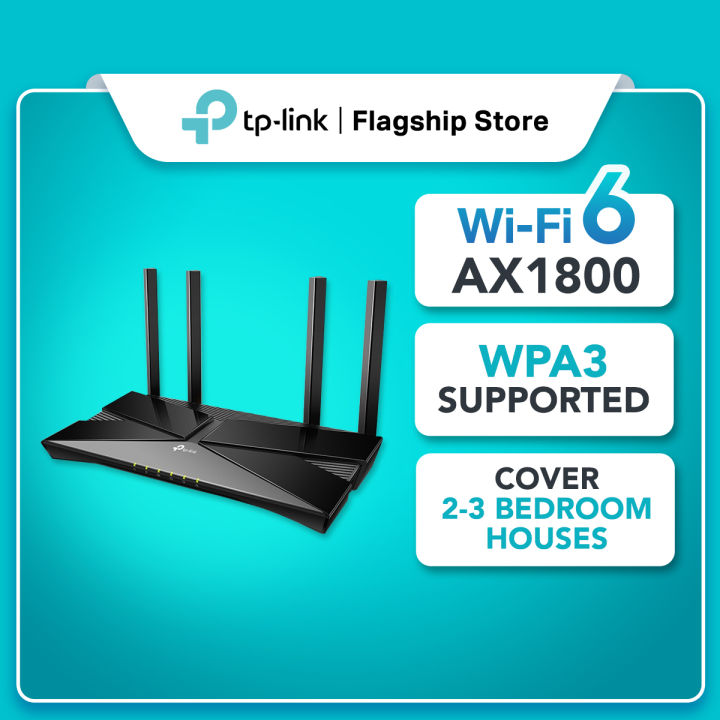 TP-Link Onemesh Archer AX23 - AX1800 Dual-Band Wi-Fi 6 Gigabit Wireless Wifi AX Router For UniFi/Maxis/Time Fiber  (Onemesh Solution with RE605X)